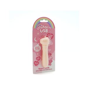 Unihorn USB Bullet Heart Throb Pink/Peac