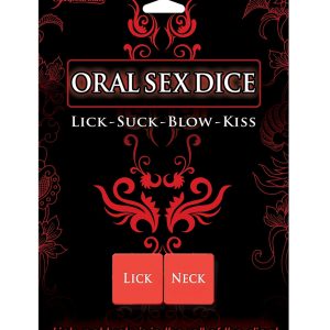 Oral sex dice lick-suck-blow-kiss