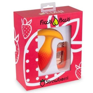 Frooti booti rotating strawberry plug
